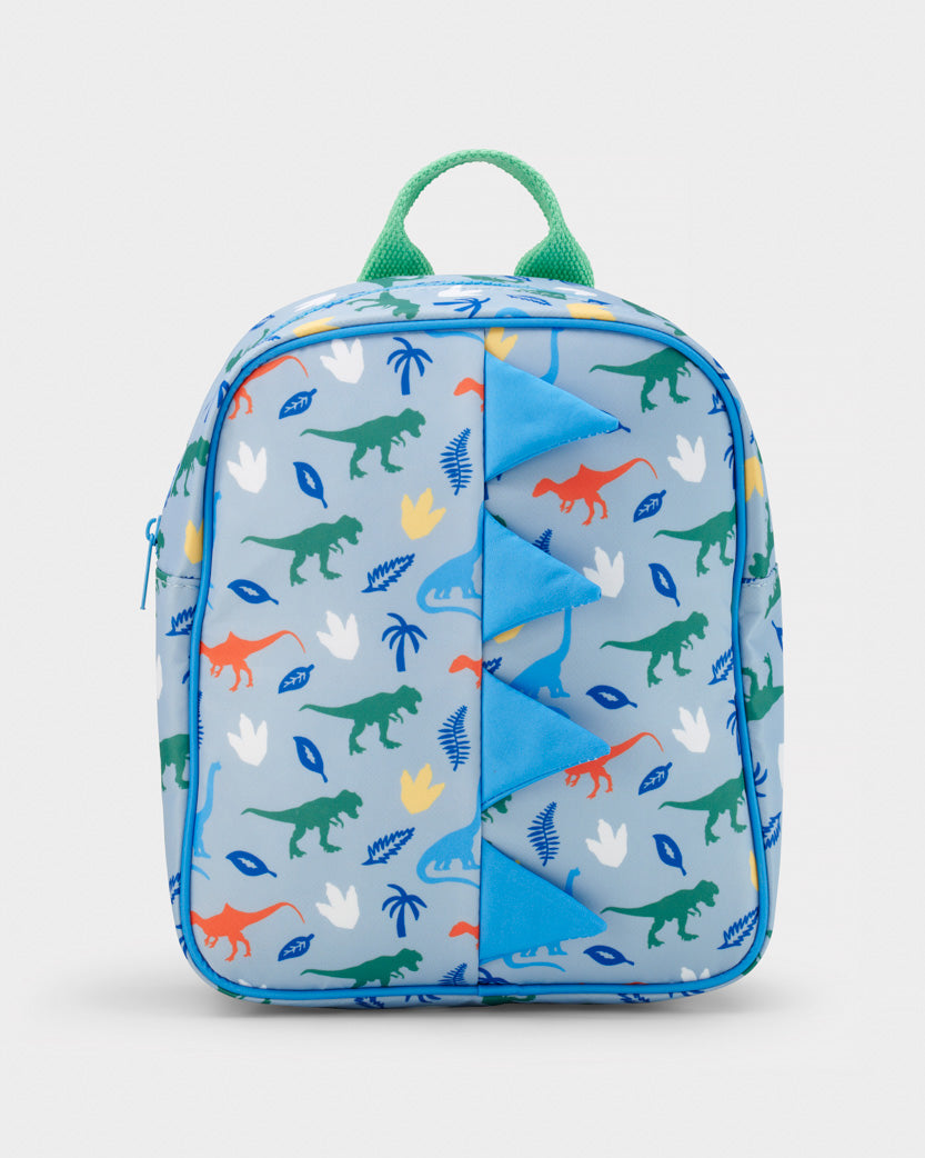 Kids Dinosaur Print Toddler Backpack Adjustable Straps Small