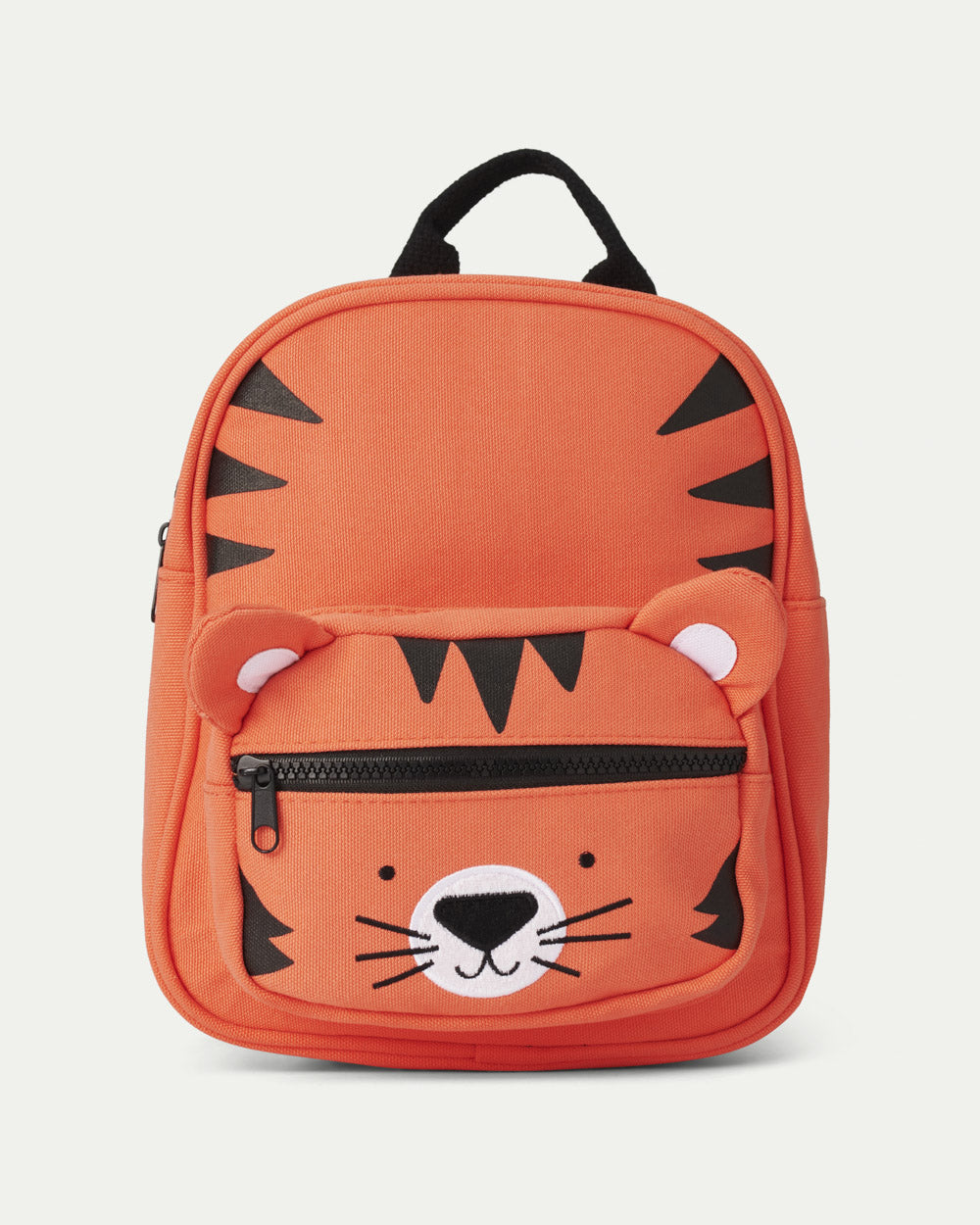 Kids Small Stuff Tiger Print Face Backpack Orange One size