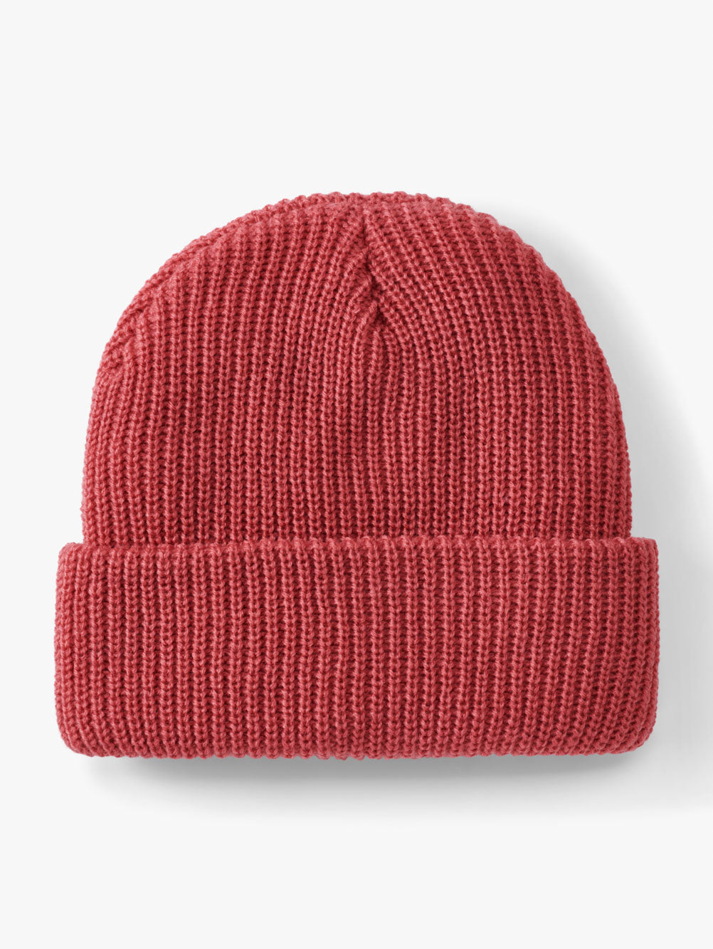 Kids Small Stuff Pink Turn Up Ribbed Knit Beanie 2 sizes