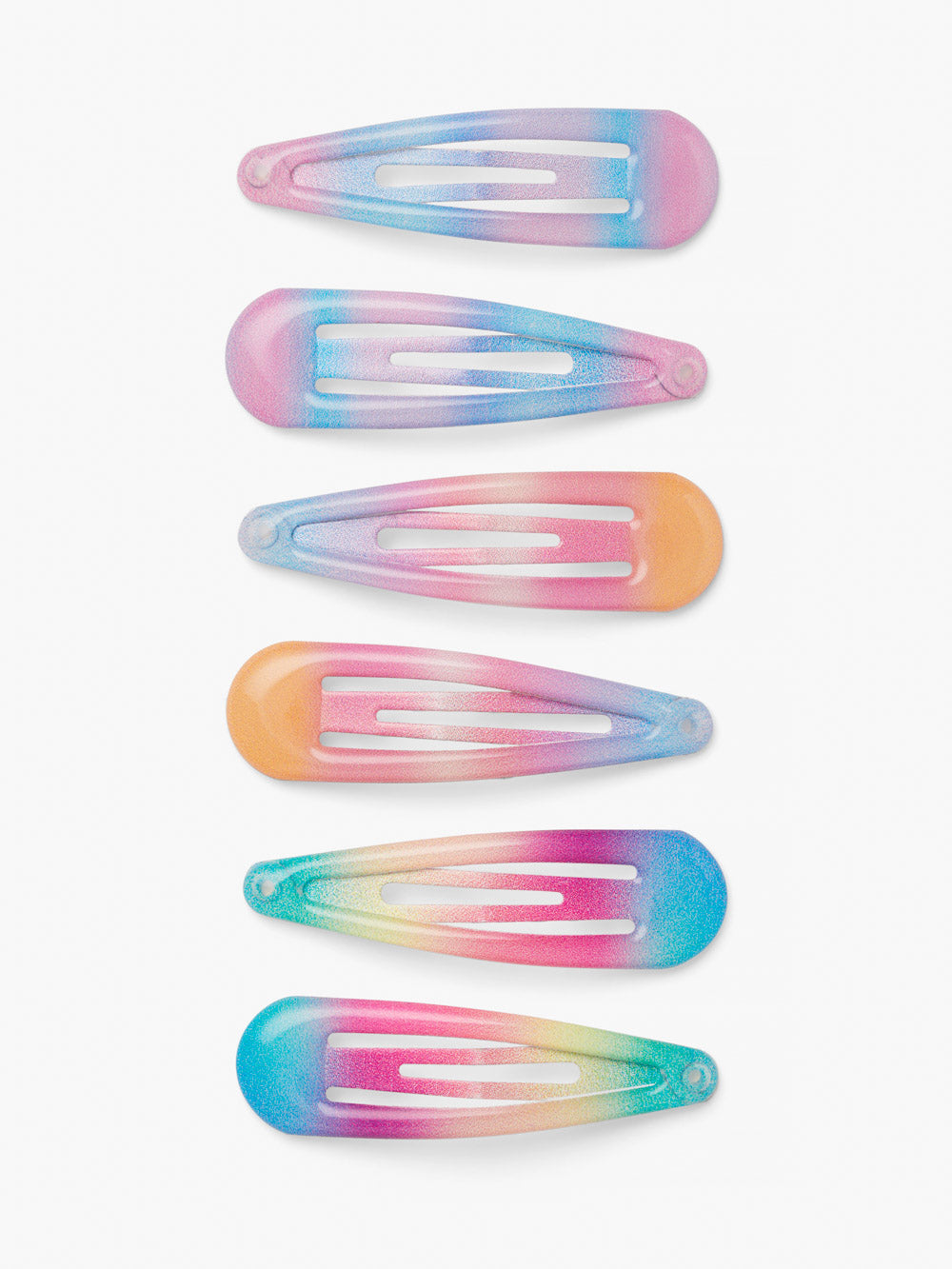 6 pack ombre hair clips
