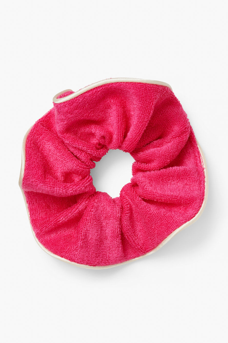 Small Stuff Accessories - Pink super soft towel scrunchie
