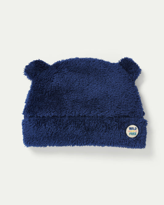 Navy Recycled Fleece Hat - Small Stuff Accessories