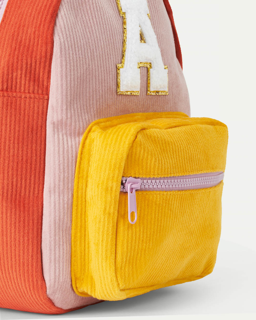 Girls Initial Cord Backpack - Small Stuff Accessories