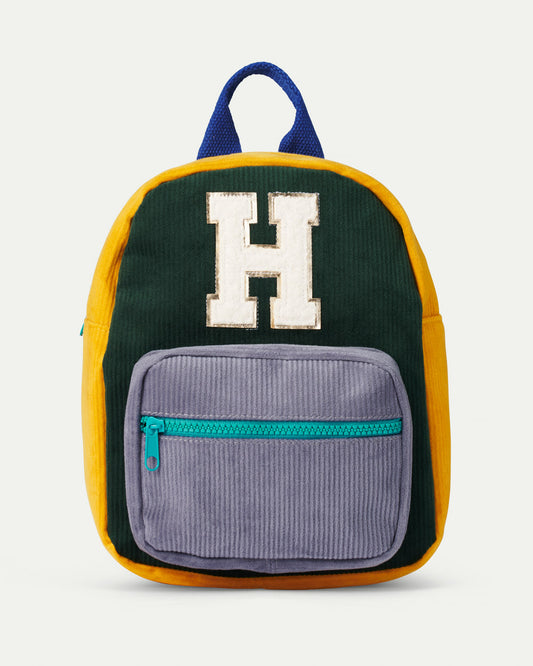Boys Initial Cord Backpack - Small Stuff Accessories
